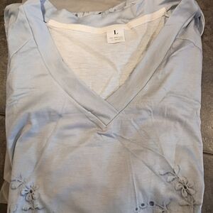 Light Blue Women's Blouse